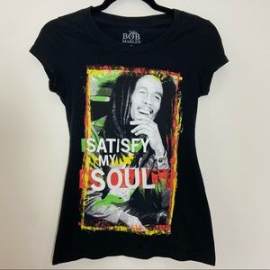 Bob Marley Womens Fitted Tee